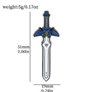 Zelda Master Sword Brooch (91)
